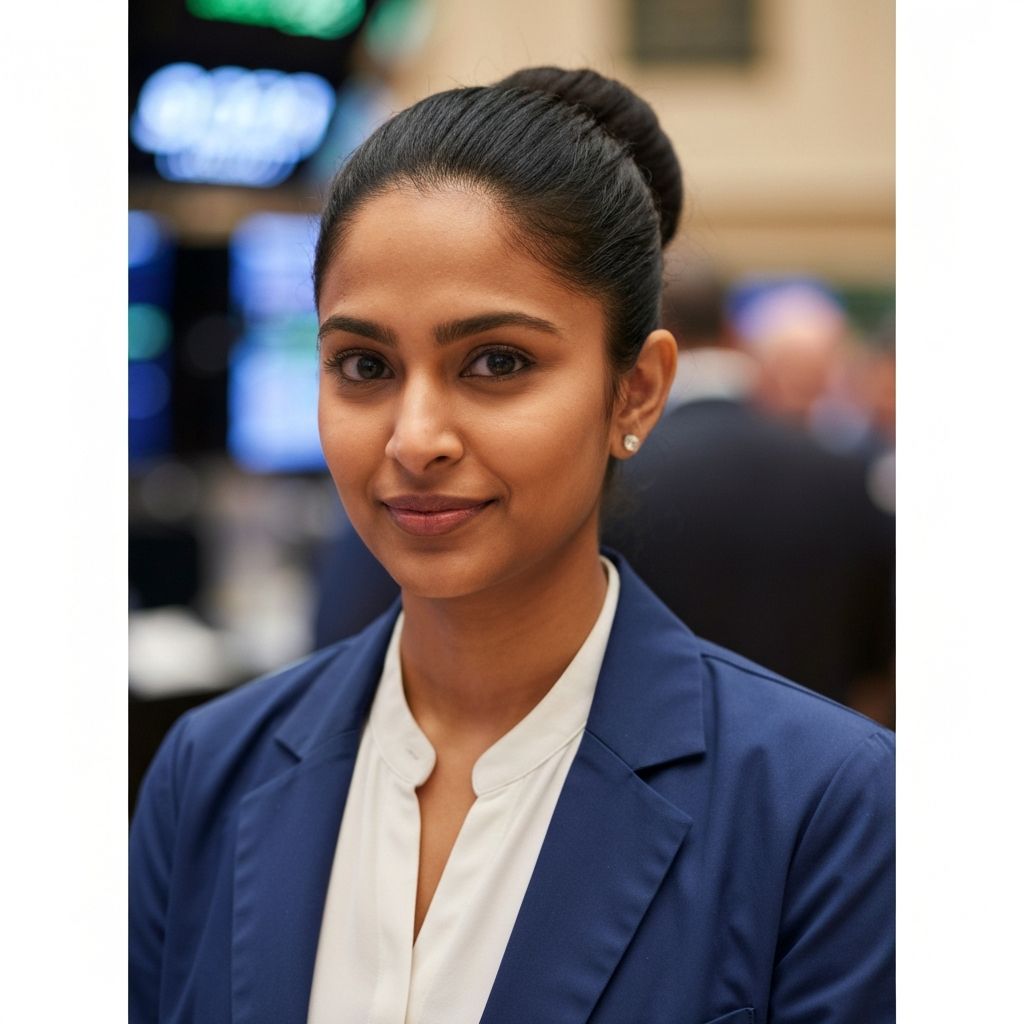 Sarah Mitchell - Professional forex trader using Exness unlimited leverage